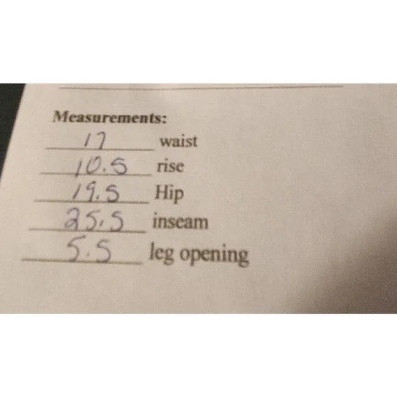 Market & Spruce Womens Corduroy Pants Size 12 Solid Dark Green Skinny Stretch - Picture 8 of 8